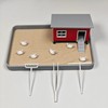 TUTHKOTH A Set of 10 Pcs Chicken Coop Zen Garden