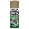 Rust-Oleum 1917830-6PK Specialty Camouflage Spray Paint, 12 oz, Khaki, 6