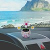 Solar Dancing Car Dashboard Ornament, Swinging Flower Figure, Decorative Desk