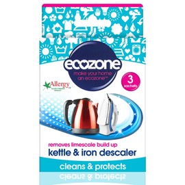 Ecozone Kettle & Iron Descaler Sachets, Pack of 3