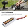 7.4V 2700mAh 2s 25C LiPo Battery Lightweight Long Lasting Use