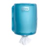 Tork Maxi Centerfeed Roll Dispenser Aqua/White W2, High Capacity, Performance