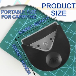 JONMON Paper Corner Rounder - R4 4mm Corner Cutter Punch Tool for Laminated Cards, Cardstock, Scrapbooking, Photo Card Making, Paper Cutting