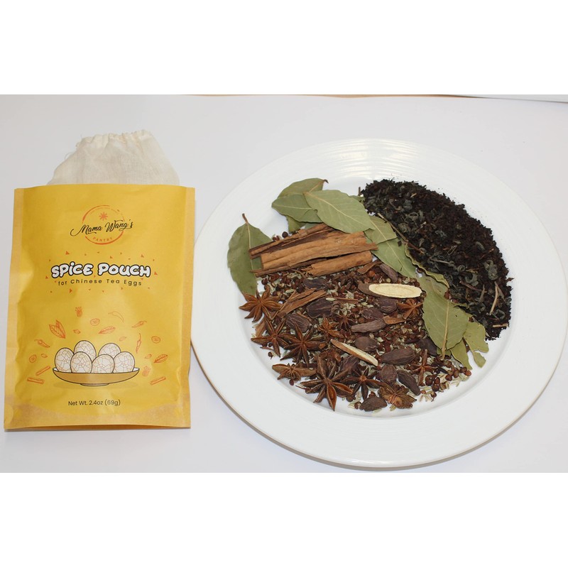Chinese Tea Eggs/Marble Eggs Seasoning, Hand Mixed and Packaged, Includes
