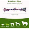 SHARLOVY Juguete de Cuerda para Cachorros, Juguete de Cuerda para