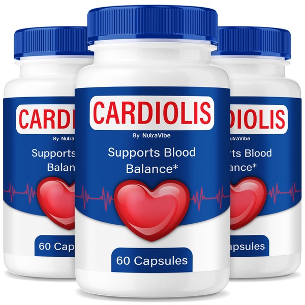 (3 Pack) Cardiolis Capsules – Natural Flow & Circulation Support