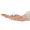 26 pcs Glass Cabinet Knobs Crystal Drawer Pulls Clear 30