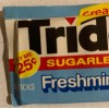 Trident NOS Sealed Original 1990 Unopened Gum Pack Trident Sugarless