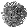 Pcxino 200pcs 1 inch Plastic Tri-Glide Slides Buckles,Adjustable Webbing Strap