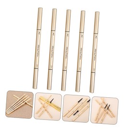 minkissy Super Fine Gold Eyebrow Pencils Pcs Double-ended Anti-perspiration for Women