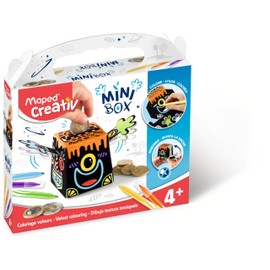 Maped Creativ Mini Money Box, Velvet Colour, One Size