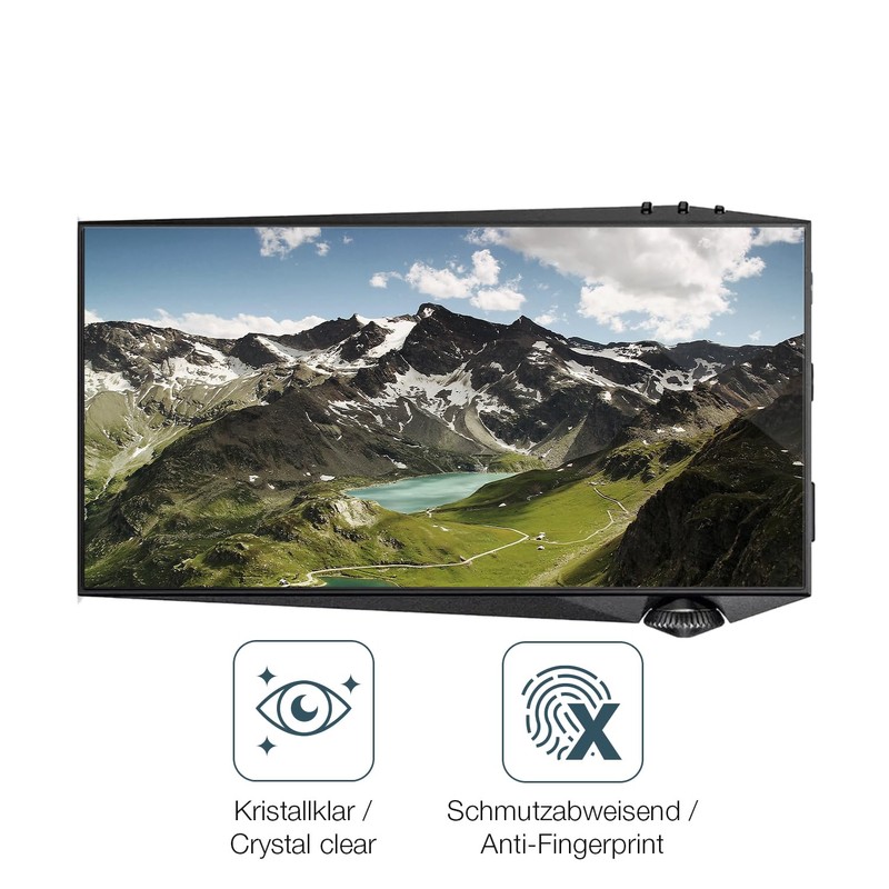 dipos I 2x Screen Protectors 9H Clear Compatible with Astell