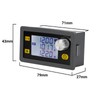 DROK CNC DC Buck Converter with Meter, 6-70V to 0-60V