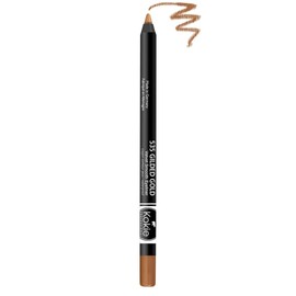 Kokie Cosmetics Waterproof Velvet Smooth Eyeliner Pencil, Gilded Gold, 0.042 Ounce