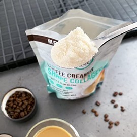 Blend Republic BLEND REPUBLIC? Keto Coffee Creamer Natural fr ketogene Ern?hrung - mit MCT-?l, Kokos?l & Kollagen - Ketogener Kaffeewei?er, laktosefrei und ohne Zuckerzusatz, 300g