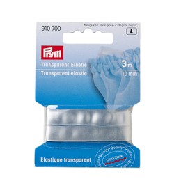 Prym Transparent Elastic 10 mm, 100% PUR