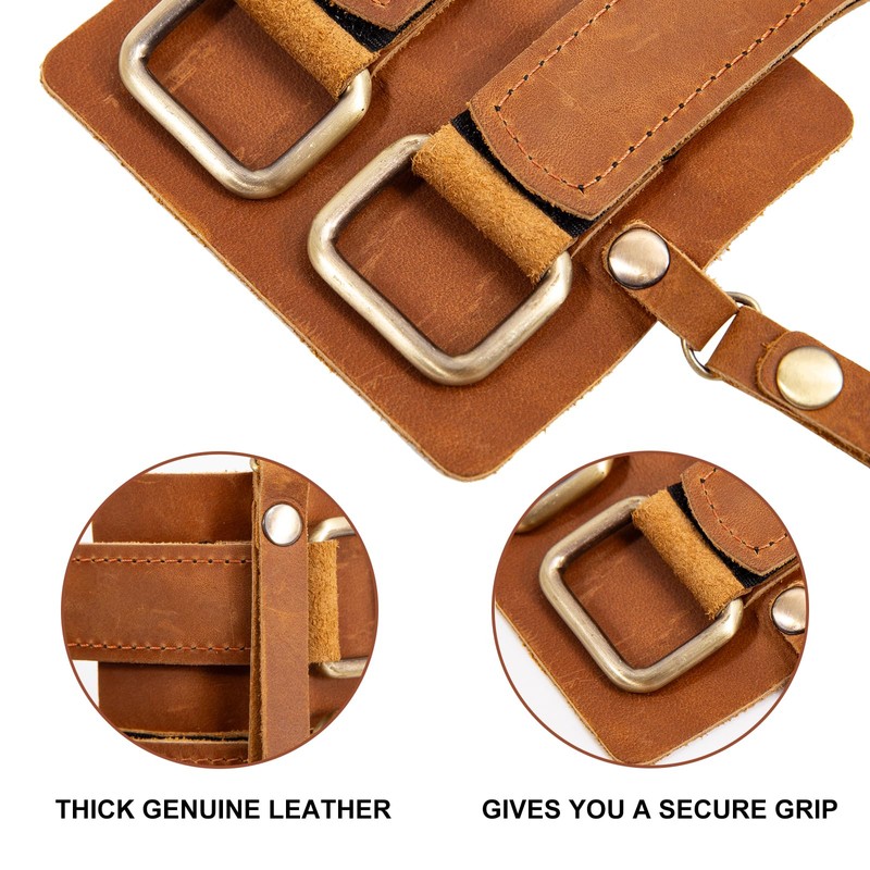 YLZZMDQSZ Adjustable Cane Strap for Wrist - Secure Leather Wrist