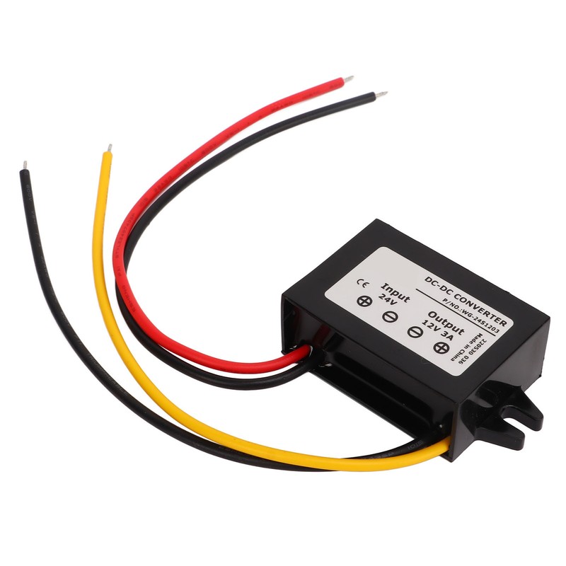 DC to DC Converter 18‑40V to 12V 3A 36W IP68