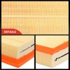A-Premium 2-PC Engine Air Filter Compatible with Land Rover Defender