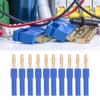 10Pcs Banana Plug 4.0mm Male to 2mm Female Connector 30V