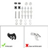 XFMT Soft Saddlebag Docking Hardware Kit For Harley Heritage Softail