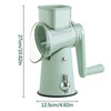 BSFRNF 5 In 1 Rotary Cheese Grater Vegetable Slicer for