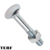 TERF® M8 X 50mm Cup Square Carriage Bolt and Nut