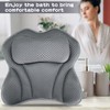 Purpledi Bath Pillow, Bath Pillow as Neck and Neck Pillow