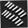 Yrlehoo 100 pieces end sleeves, end cap, brake cable for