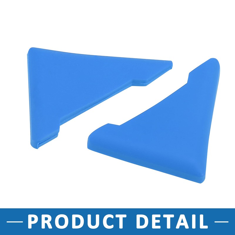 A ABSOPRO Car Door Corner Edge Guards Bumper Protector Blue