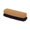 Redecker Dark Shoe Shine Brush Horsehair Oak 390616, black