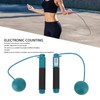 Cordless Jump Rope Weighted Accurate with Counter Ropeless Skipping Rope