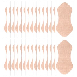 30pcs Underarm Sweat Pads, Single-Use Self-Adhesive Sweat Pads Comfortable Invisible Armpit Guards for Women Men (Skin Color)
