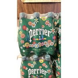 Perrier NEW LIMITED EDITION 6 Pack (Plastic) Perrier X Takashi Murakami Sparkling Water