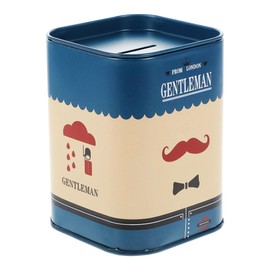 Eson Razor Blade Bank - Blade and Sharps Disposal Case- Used Double-Single Edge Safety Razor Blade Storagement - Disposable Razors for Professional Barber, Hairdresser, Salon (Blue Moustache)