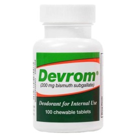 Devrom Flatulence Deodorizer and Internal Deodorant  - Chewable Tablets