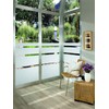 d-c-fix 346-0211-3PKA Self-Adhesive Privacy Glass Window Film, Milky, 17" x