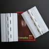 Pack of 2 x White Acrylic Hinges 75mm x 45mm