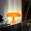 AUDALA Orange Mushroom Lamp, Dimmable Mushroom Table Lamp with 3