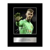 David De Gea Signed Mounted Photo Display Manchester United FC