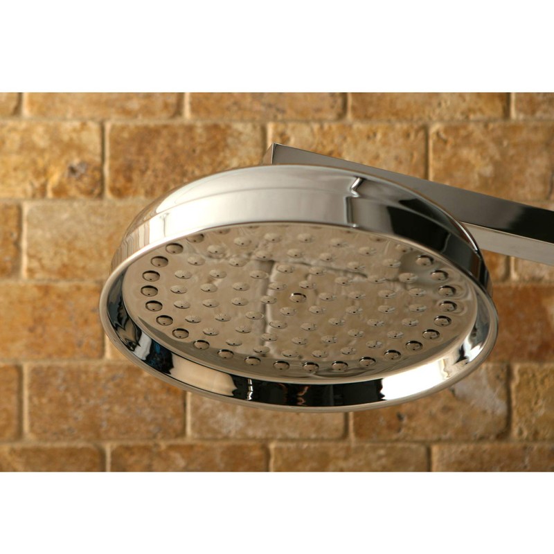 Kingston Brass K124A1 Victorian Raindrop Showerhead, Polished Chrome