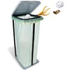 com-four® Bin Bag Stand with Lid - Ideal for Home,