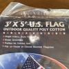 Olympus American Flag 3ft x 5ft Durable Outdoor Poly Cotton