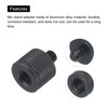 QUARKZMAN 4 Pack Microphone Stand Adapter M10 Female to 1/4
