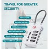 ANVIL 4 Digit Luggage Locks, TSA Locks for Luggage, Advanced