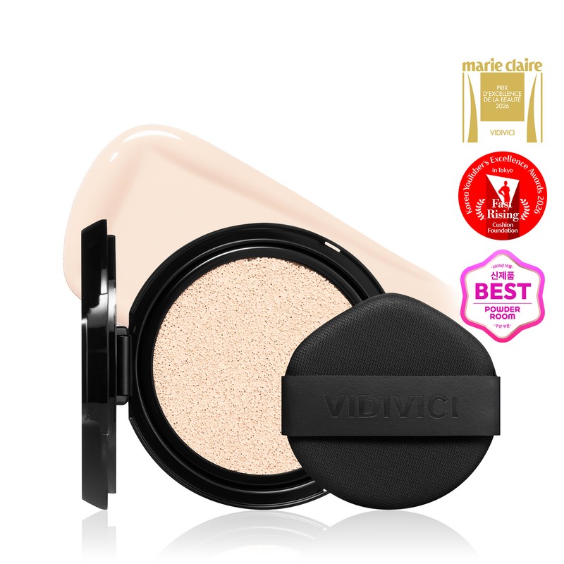 VIDIVICI BD Beach Black Perfection Cover Fit Cushion Refill 13g