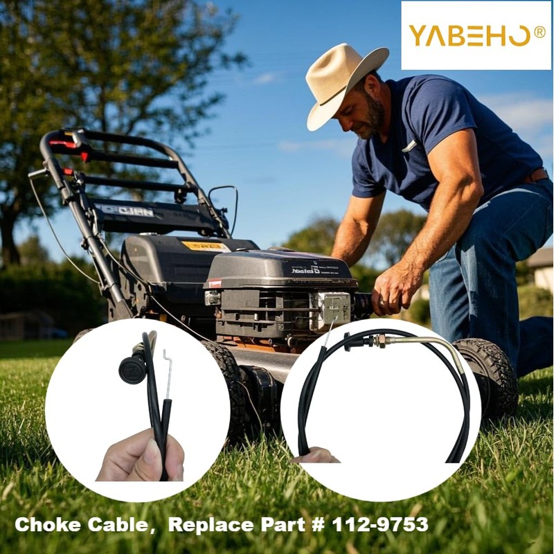 112-9753 Choke Cable for Toro TimeCutter Lawn Mower SS5000,74365,74366,74374,74376,74386,74387