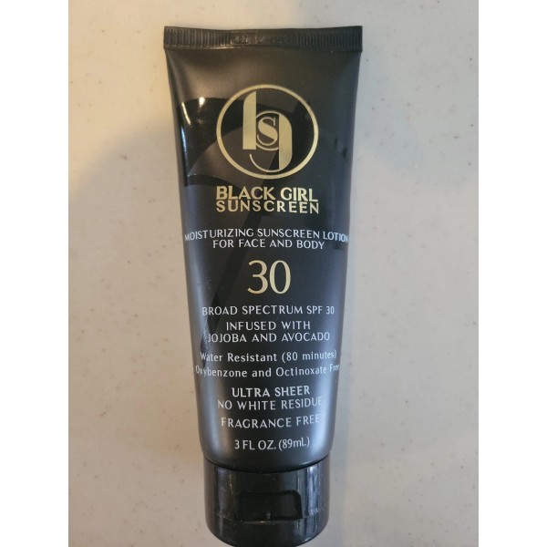 Black Girl Sunscreen Broad Spectrum SPF 30, Ultra Sheer 3