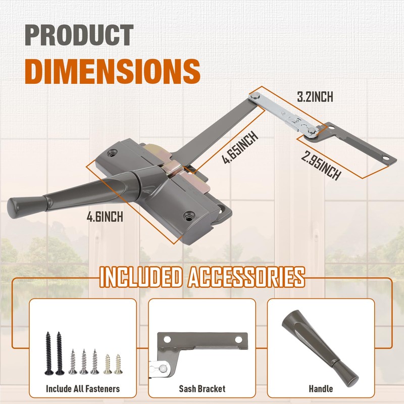 Split Arm Operator for Left Hand with Handle for Replacing