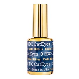 DC 3D Cat Eyes DND gel nail Nail Polish (#01 Cute Kitten, 0.6 oz)